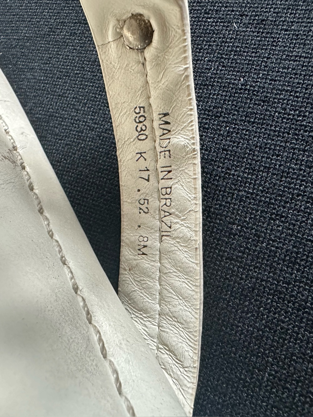 Tory Burch white Miller double T  Circle Logo Thong Sandals - Picture 6 of 8